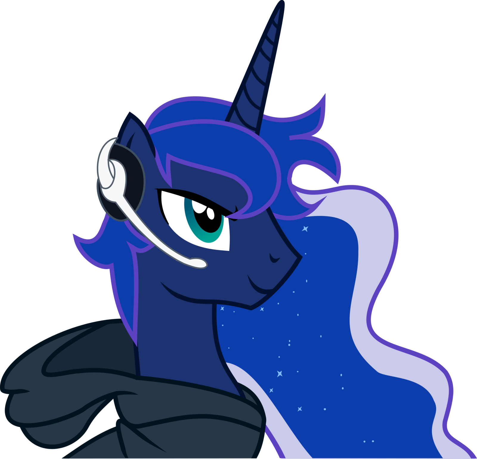 Princess Luna Princess Celestia Artemis Mammal Fictional - Luna Princess Of The Night (1600x1539)