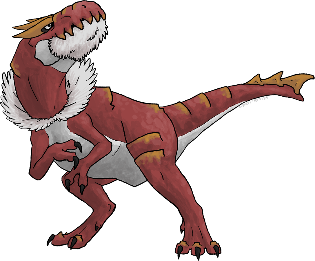 Tyrantrum By Chari-artist - Bastille (1087x900)