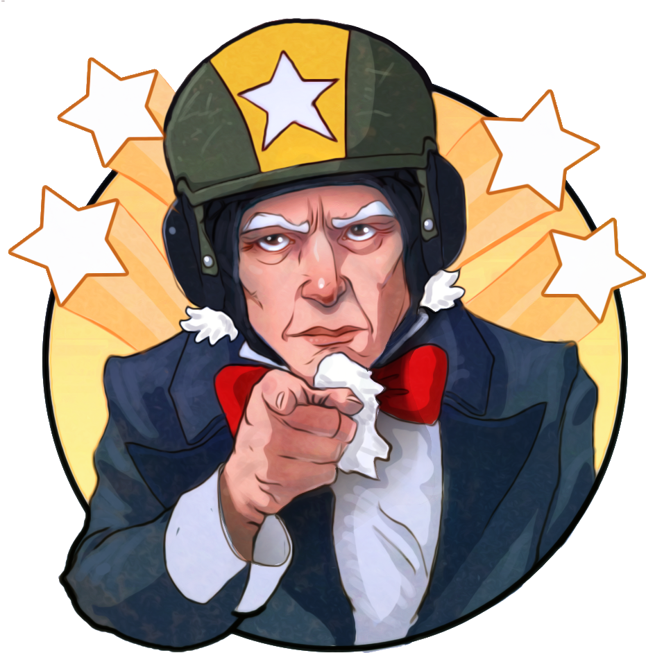 Red, White And Blue Special - Cartoon (1024x1024)