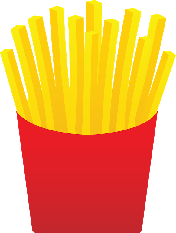 As An Irish-american, I Like To Think I Know A Thing - Clip Art French Fries (582x768)