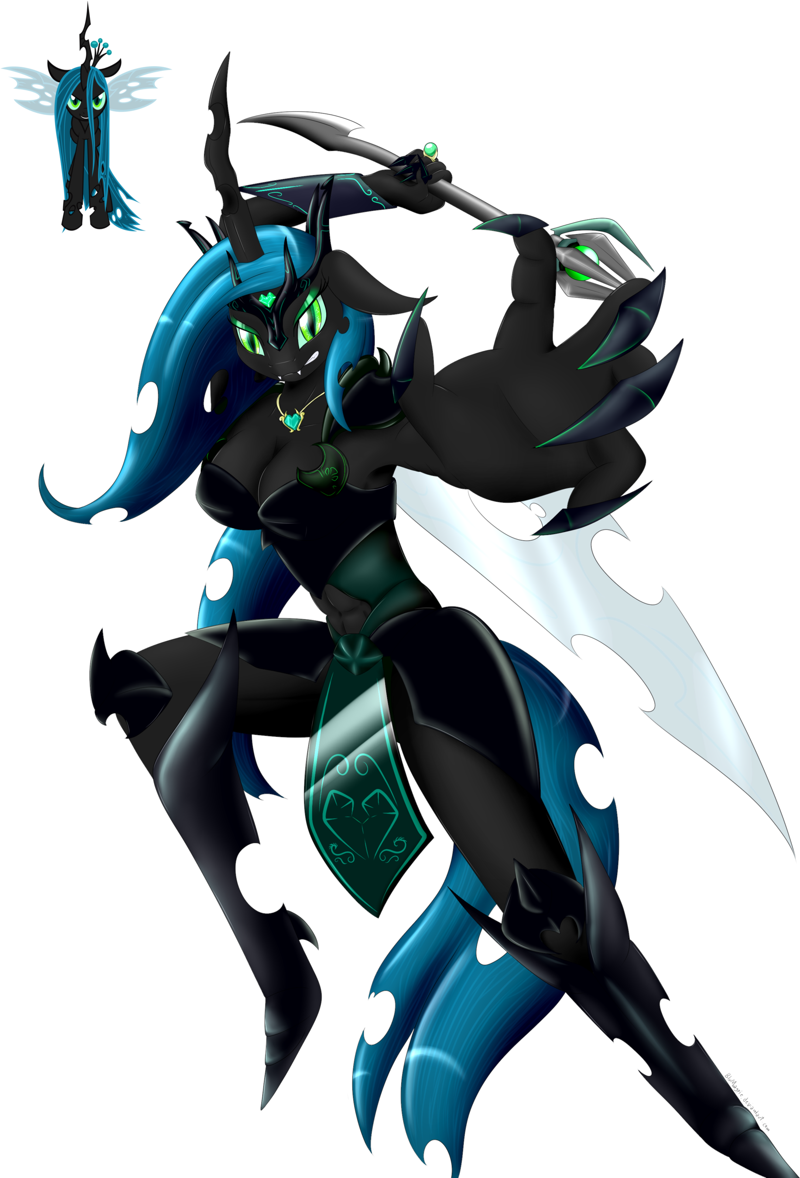 Rarity Twilight Sparkle Princess Luna Mecha Fictional - Mlp Chrysalis Anthro Rule 34 (1600x2294)