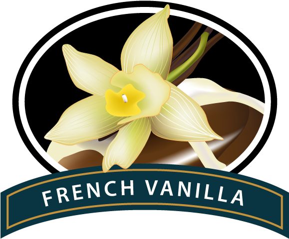 French Vanilla Coffee 1kg - French Vanilla Coffee Logo (600x600)