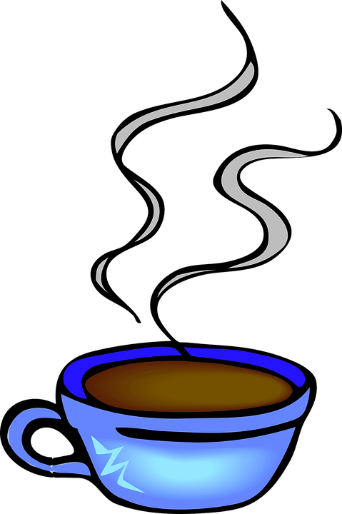 Cartoon, Beverages, Beverage, Cafe, Caff - Café Clipart (479x720)