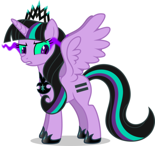 My Little Pony Friendship Is Magic Wallpaper Titled - My Little Pony Twivine (500x469)