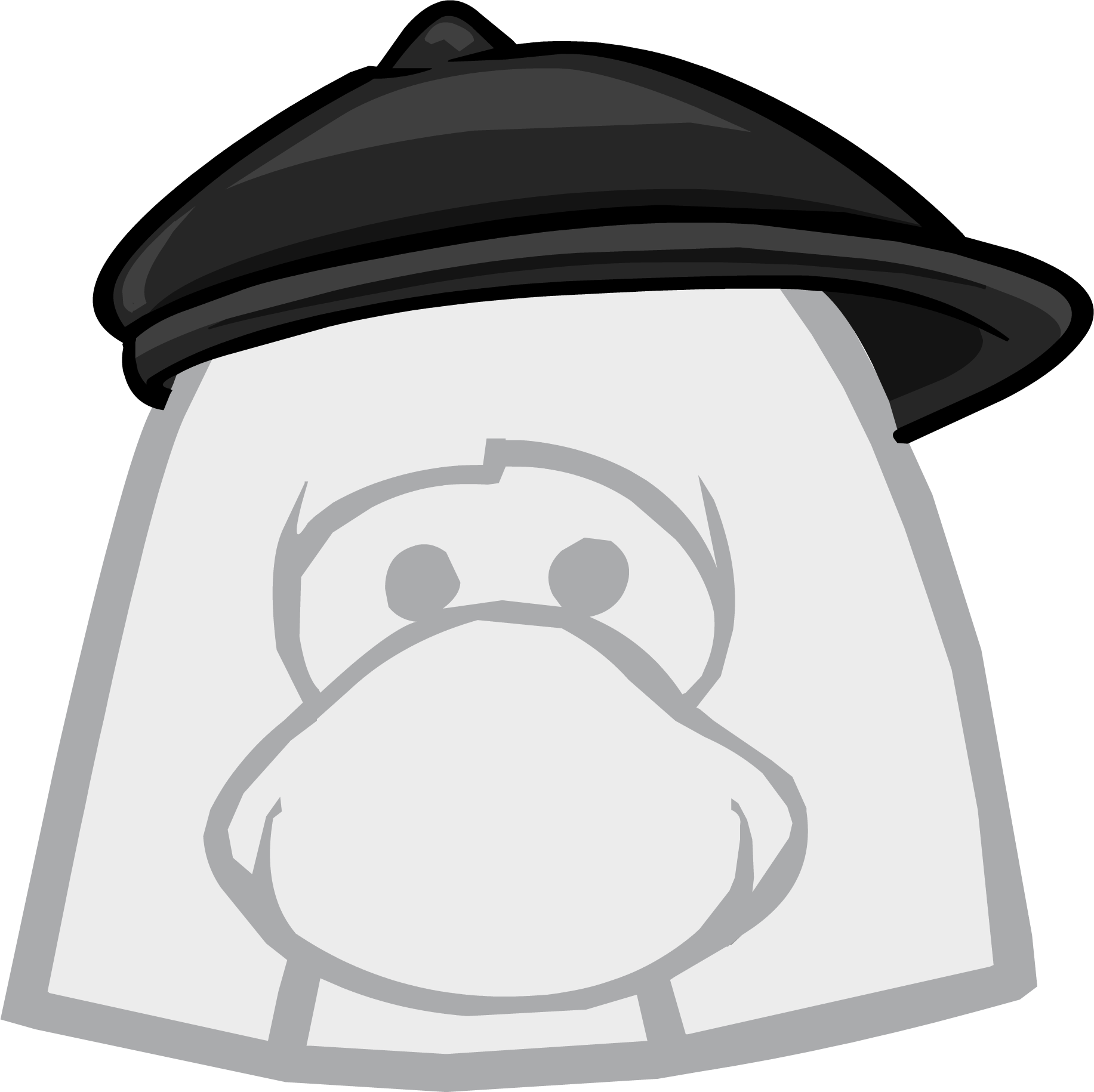 Mime Beret - - - Princess Leia Buns Transparent (1833x1830)