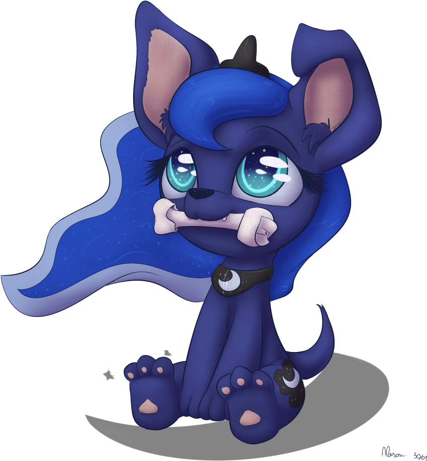 Princess Luna Twilight Sparkle Whiskers Mammal Cartoon - My Little Pony Moon Princess (950x1000)