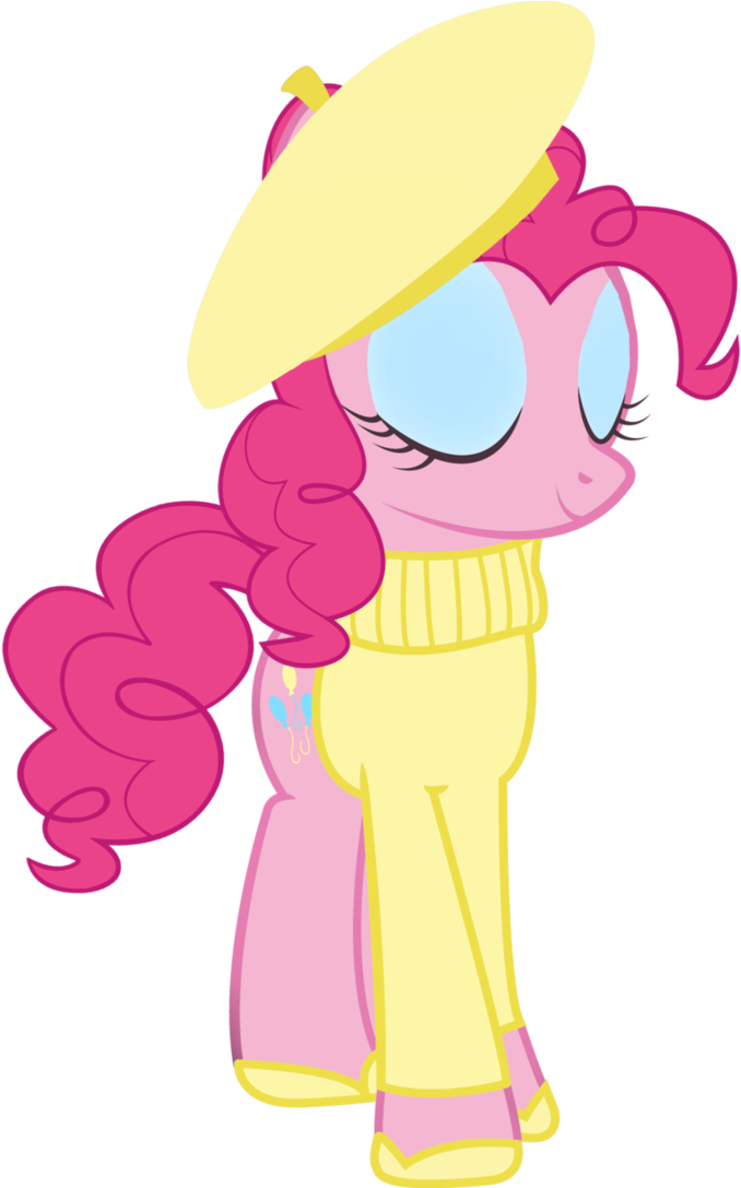 French Pinkie Pie V1 By Cool77778 - Pinkie Pie French (736x1086)