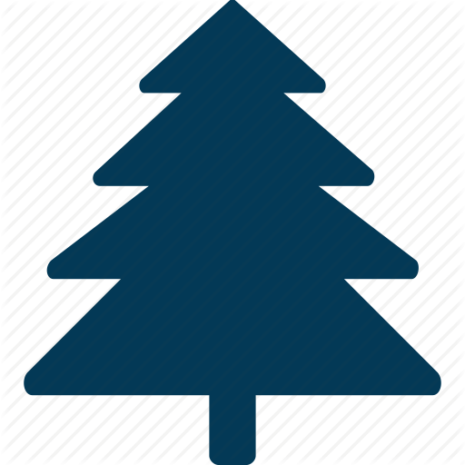 Pine Tree Icons - Christmas Day (512x512)