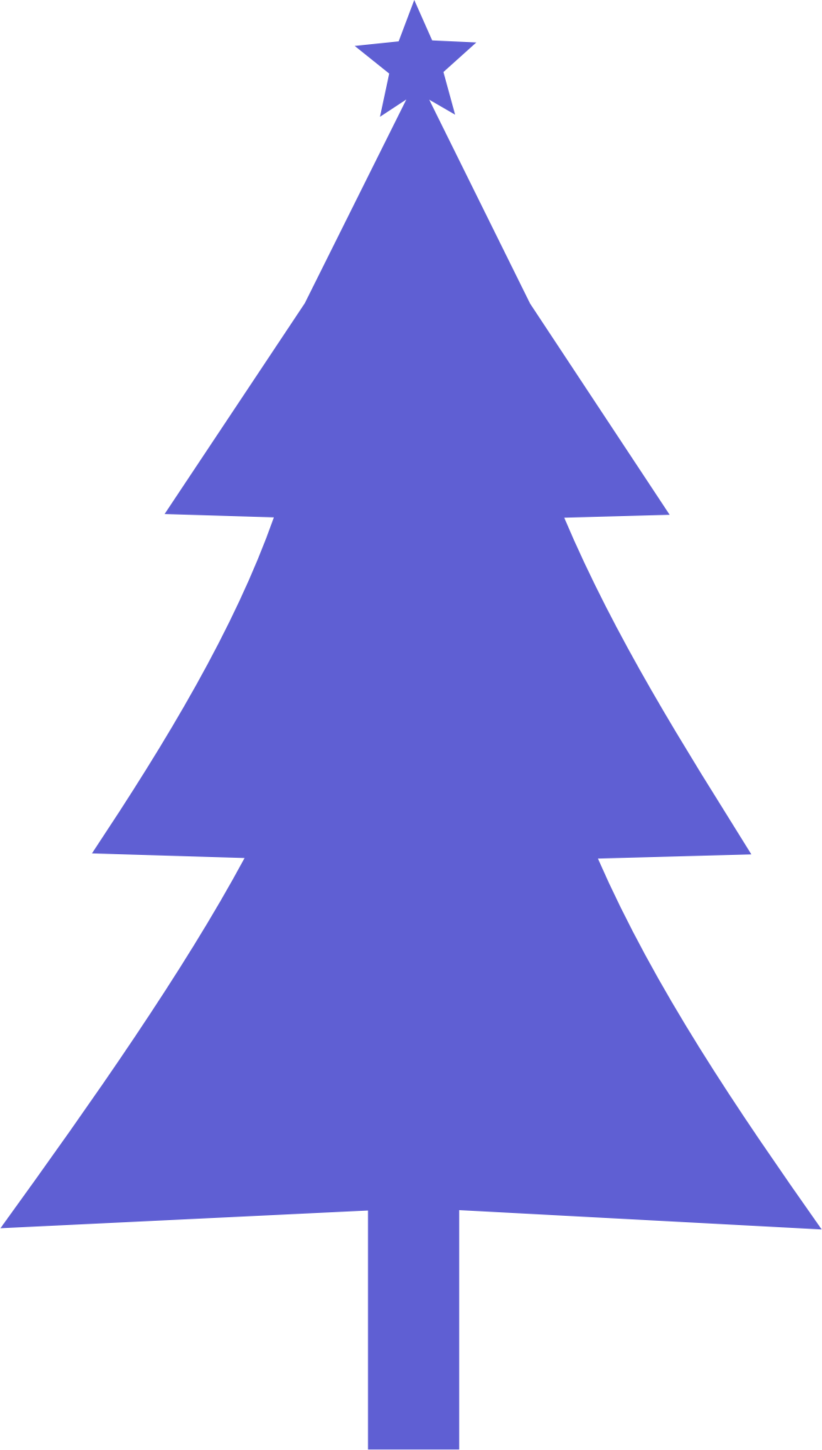 Big Image - Transparent Christmas Silhouette White (1156x2037)