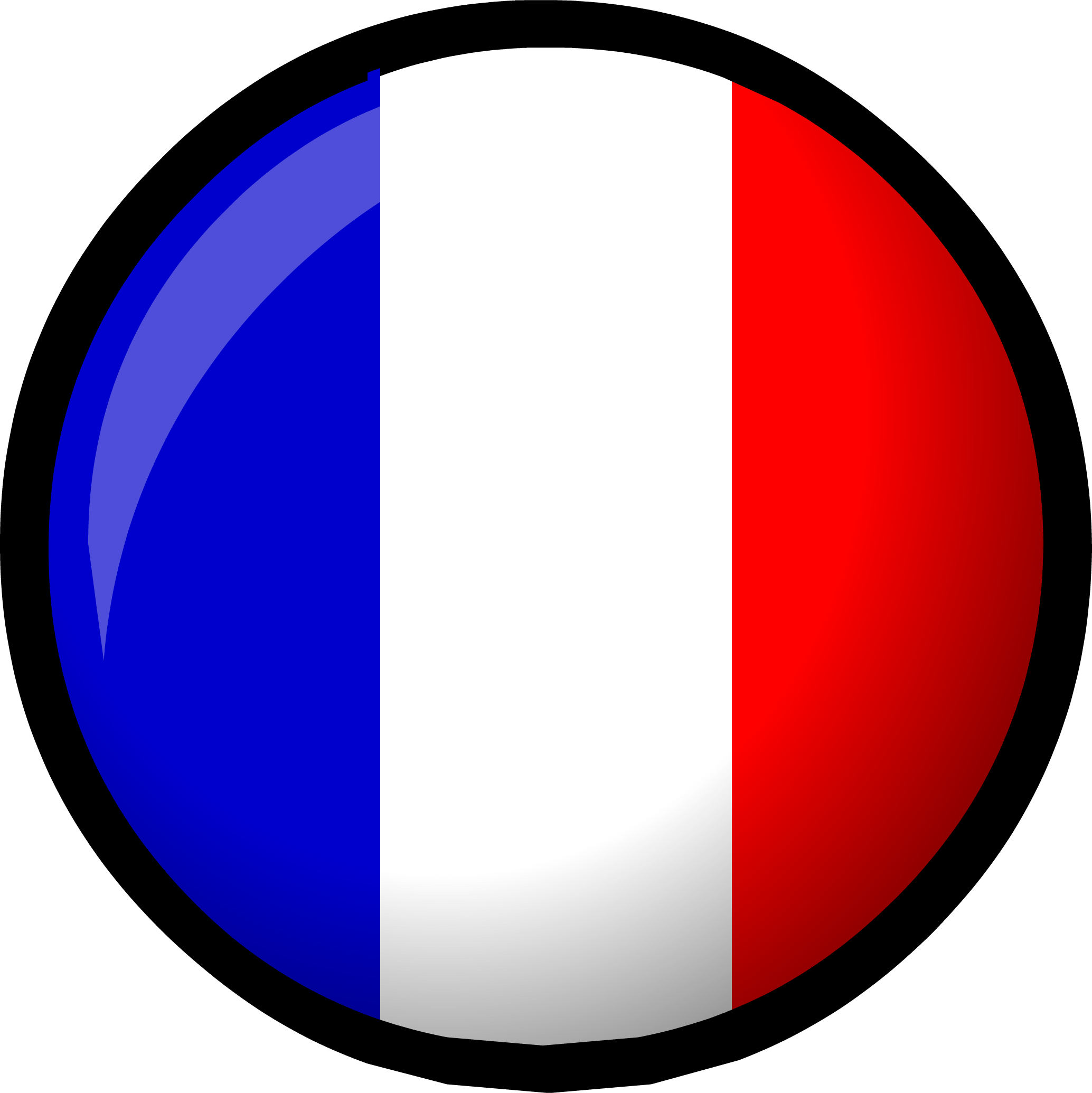 France Flag - France Flag Club Penguin (2068x2070)