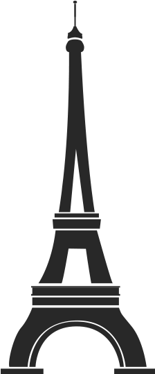 Eiffel Tower - Statue Of Liberty Clip Art (800x550)