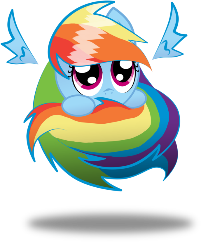 My Little Pony Friendship Is Magic Wallpaper Called - Rainbow Dash Photo Profile (894x894)