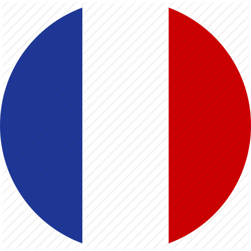 Circle, Country, Flag, France, French, National, Republic - France Flag Circle Png (512x512)