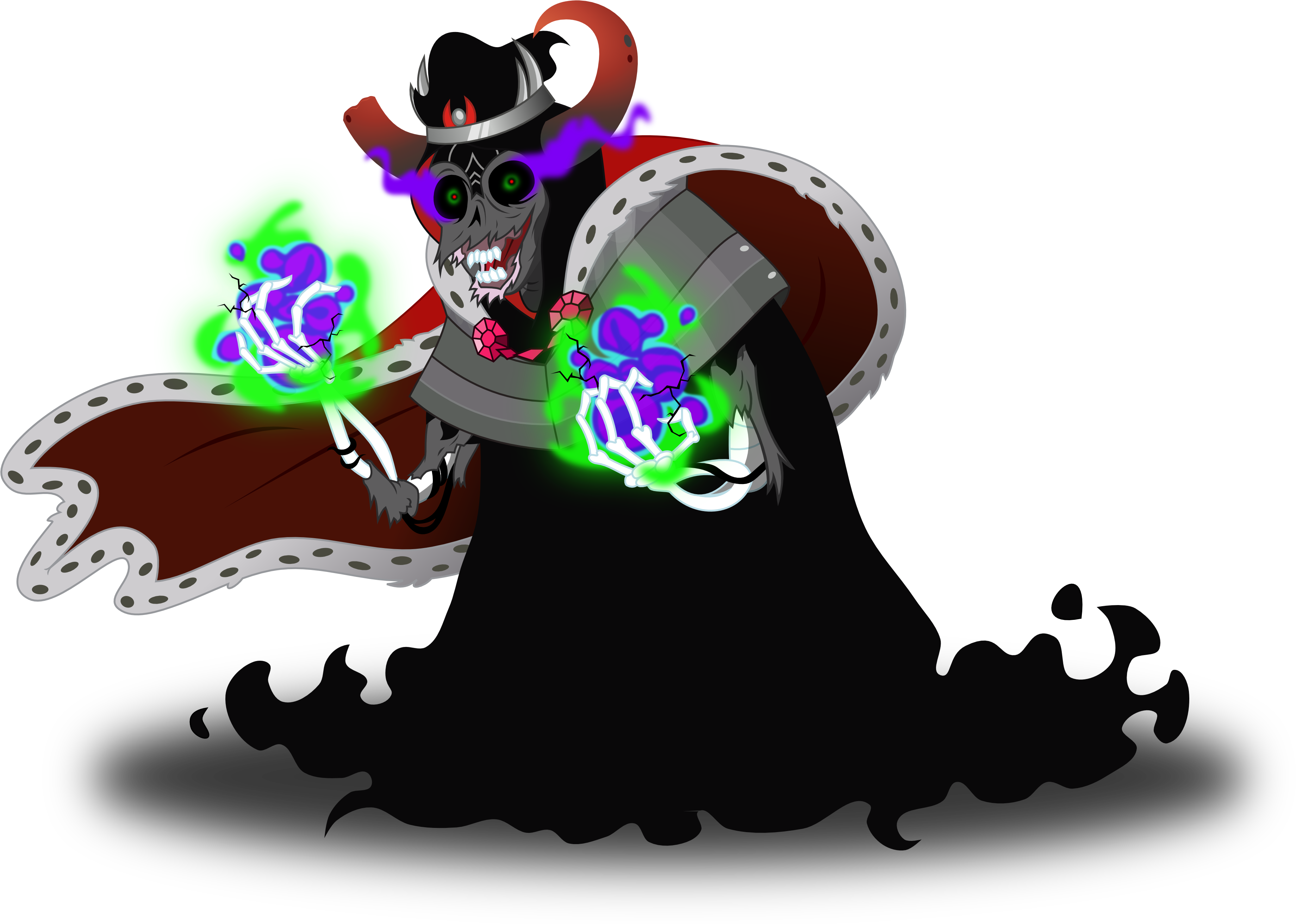 King Cosmos - Mlp King Sombra Lich (3687x2624)