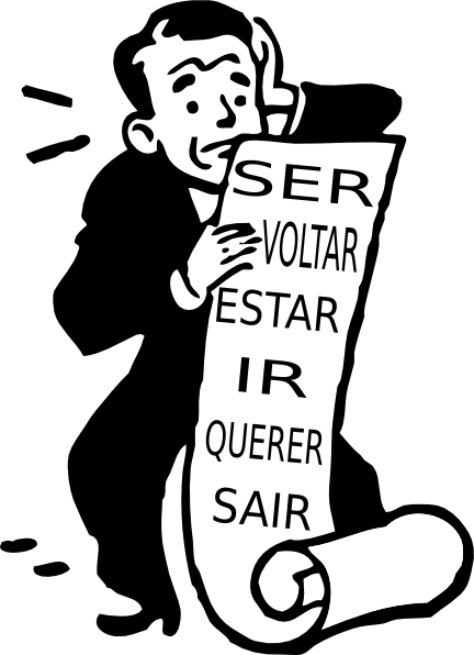 Portuguese Verbs Clip Art At Clker - Electricity Bill Clip Art (432x596)