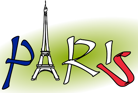 Paris W Eiffel Tower 1 25 Magnet France French (454x307)