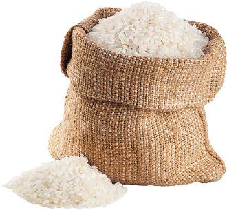 Bag Rice Gunny Sack Hessian Fabric Jute - Bag Of Rice Png (360x352)