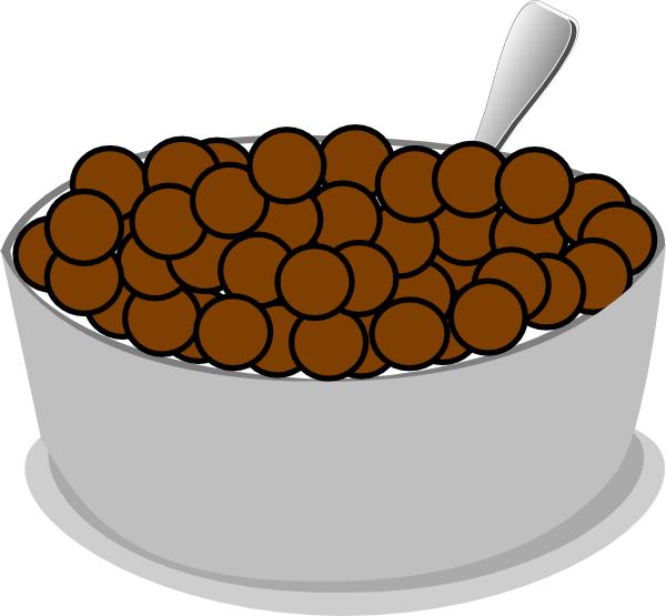 Porridge Clipart Cartoon - Cartoon Cereal Bowl Png (600x555)