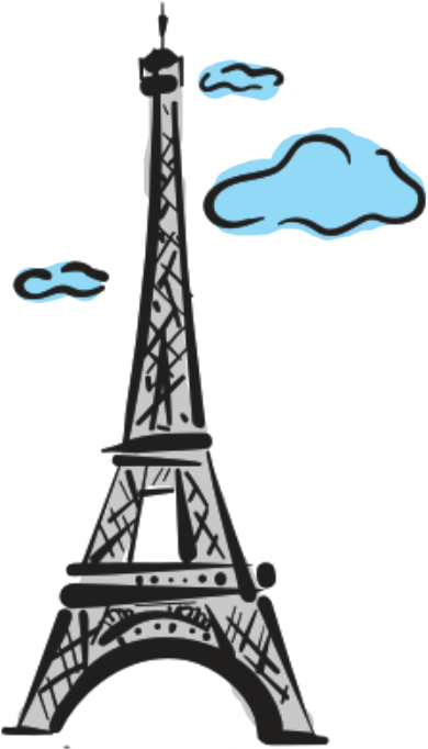 Posted By Rumi Bumrah At - Eiffel Tower Clip Art (531x768)