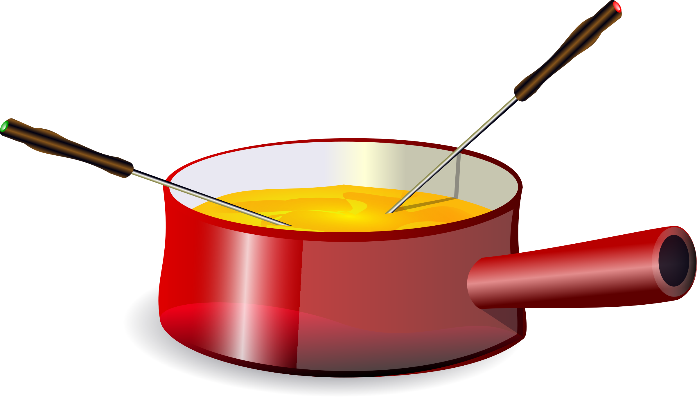 This Free Icons Png Design Of Fondue Png - Fondue Clipart (2400x1367)