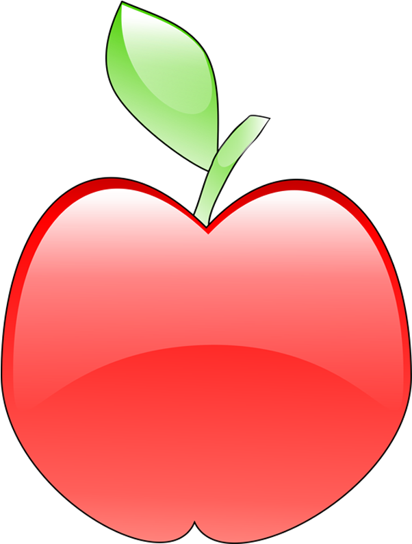 Apple Clipart Worm Inside Free Clip Art Buah Clipart - Clip Art (1280x800)