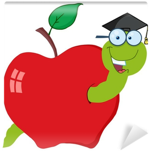 Worm In Apple (400x400)