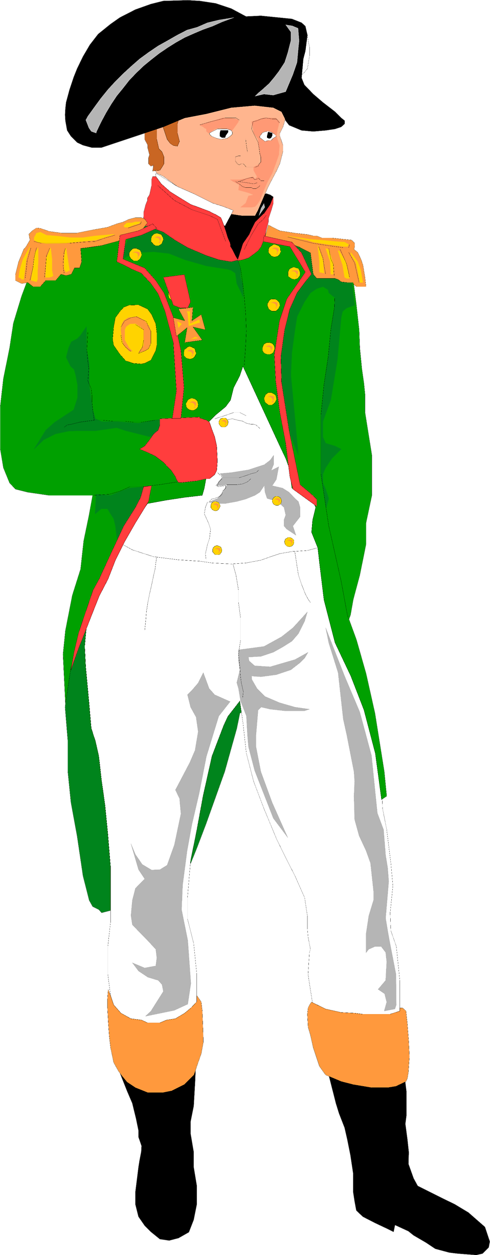 Napoleon Bonaparte Cliparts Free Download Clip Art - Napoleon Clipart (958x2453)