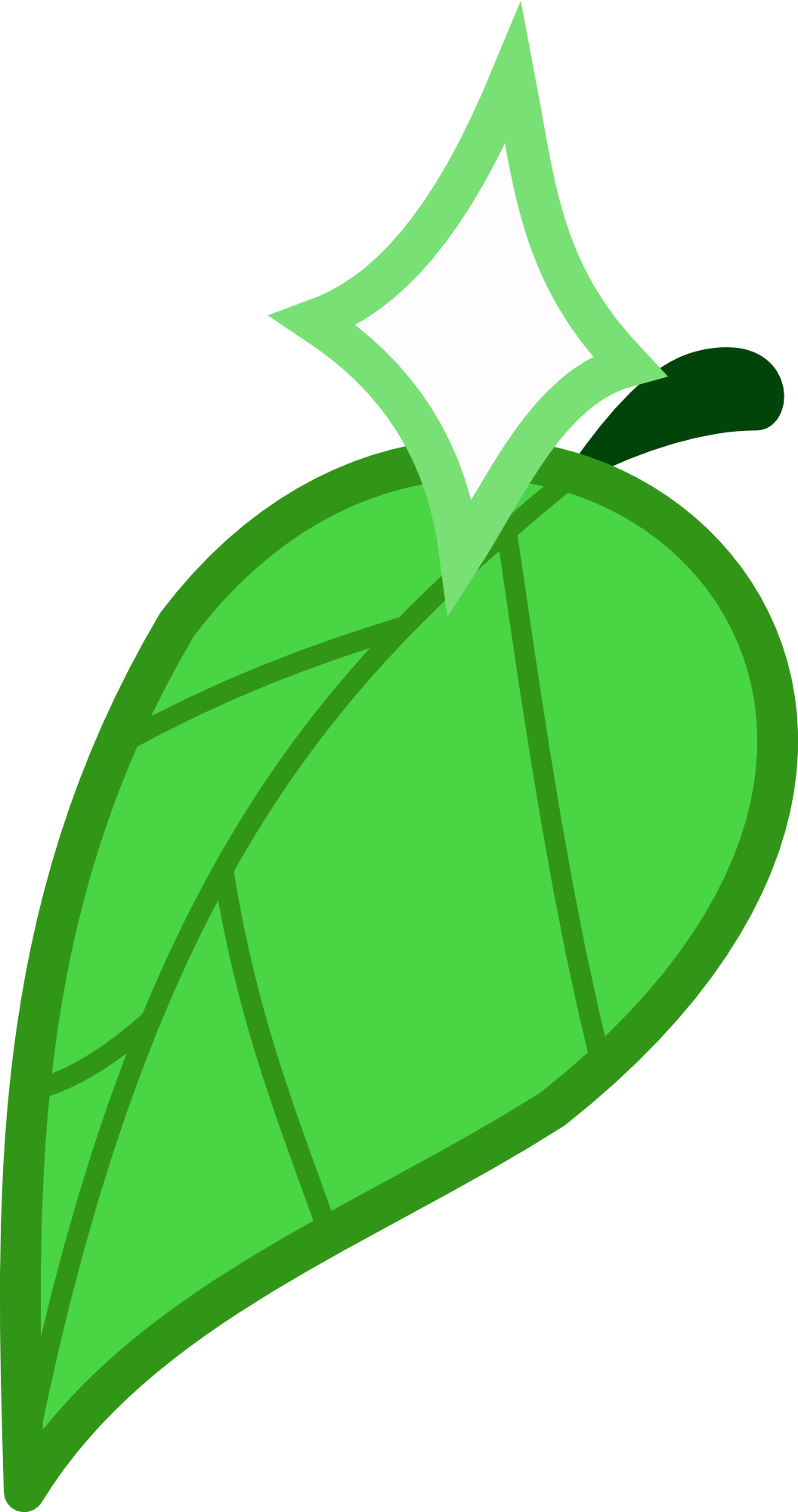 Sweet Leaf's Cutie Mark By Perplexedpegasus Sweet Leaf's - Mlp Leaf Cutie Mark (1056x2000)