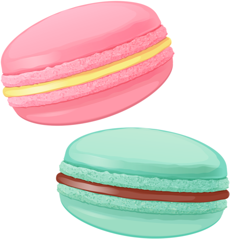 Cute Cliparts ❤ Macaroons Shutterstock 195976880 [преобразованный] - Macaroons Clipart (778x800)