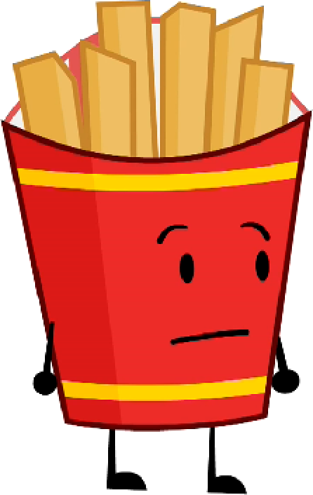 Fries - Battle For Dream Island Fries (446x706)