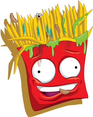 Thumbnail For Version As Of - Grossery Gang French Fries (412x406)