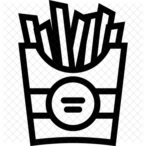 French, Fries, Food, Drink, Cook, Kitchen Icon - French Fries Icon (512x512)