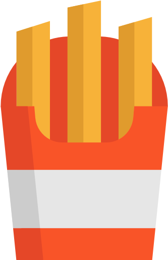 French Fries Free Icon - Fries Potato Icon (512x512)