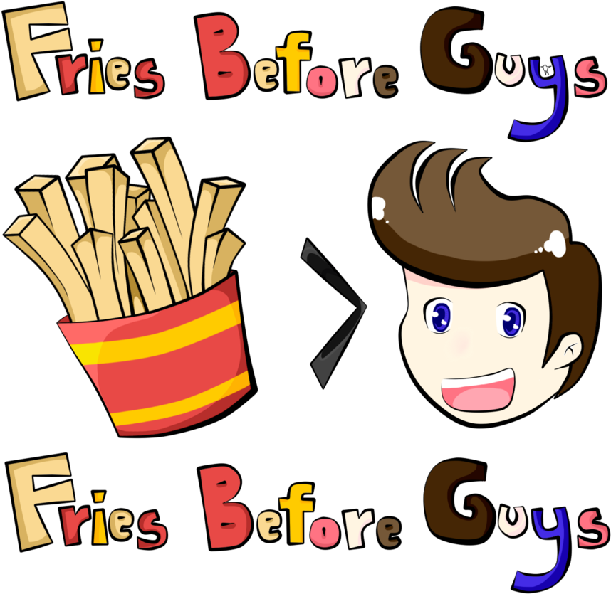 Fries Before Guys By Ryota-yukarita - French Fries (923x865)