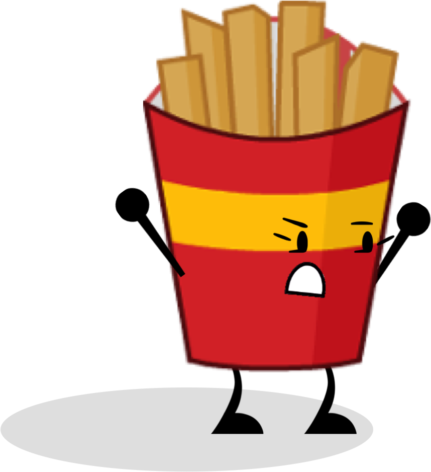 Battle For Dream Island-fries - Battle For Dream Island Fries (869x937)