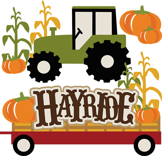 Haunted House Door Clipart - Hayride Clipart Free (648x626)