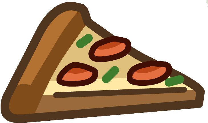 Slice O Pizza Yum - Club Penguin Pizza Slice (739x439)