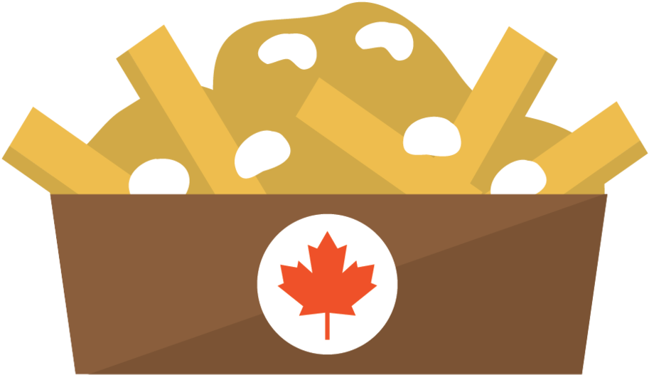 Poutine Icon-1024 - Poutine Stickers (1000x1000)