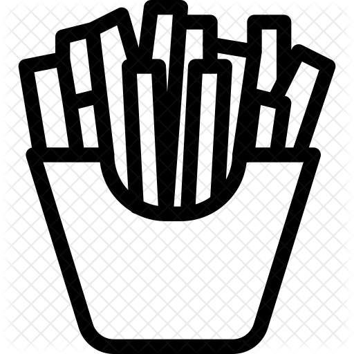 French-fries Icon - French Fries Icon Png (512x512)
