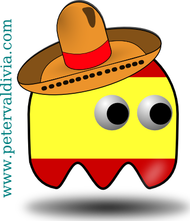 Spanish Pac Man - Sombrero Cinco De Mayo Yard Sign (371x431)