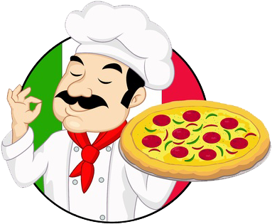 Best Pizza In Escalon At Pizza Plus - Logo Chef Pizza Png (450x334)