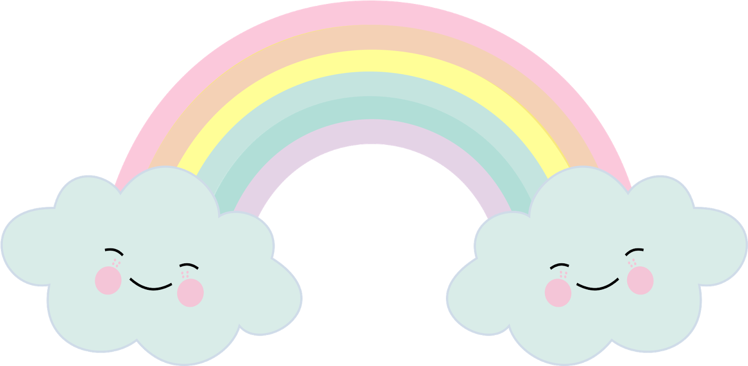 Blessing Raing Clip Art - Arco Iris Chuva De Amor (1600x802)