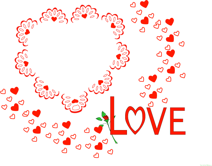 Valentine's Day Individual Clip Art Download Png - Valentine Wishes For Daughter (713x559)