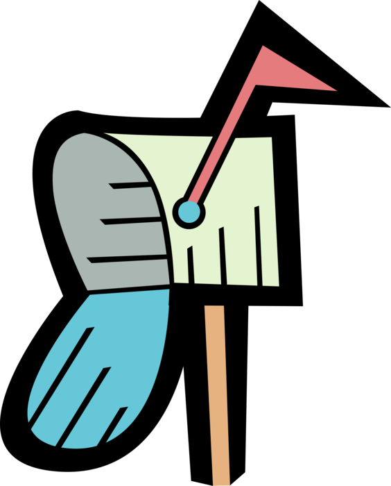 Vector Illustration Of Post Box Mailbox, Collection - Vector Illustration Of Post Box Mailbox, Collection (564x700)