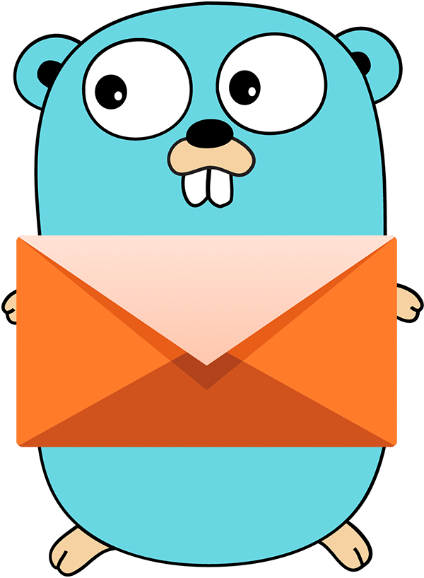 Transparent Golang Gopher - (600x818) Png Clipart Download