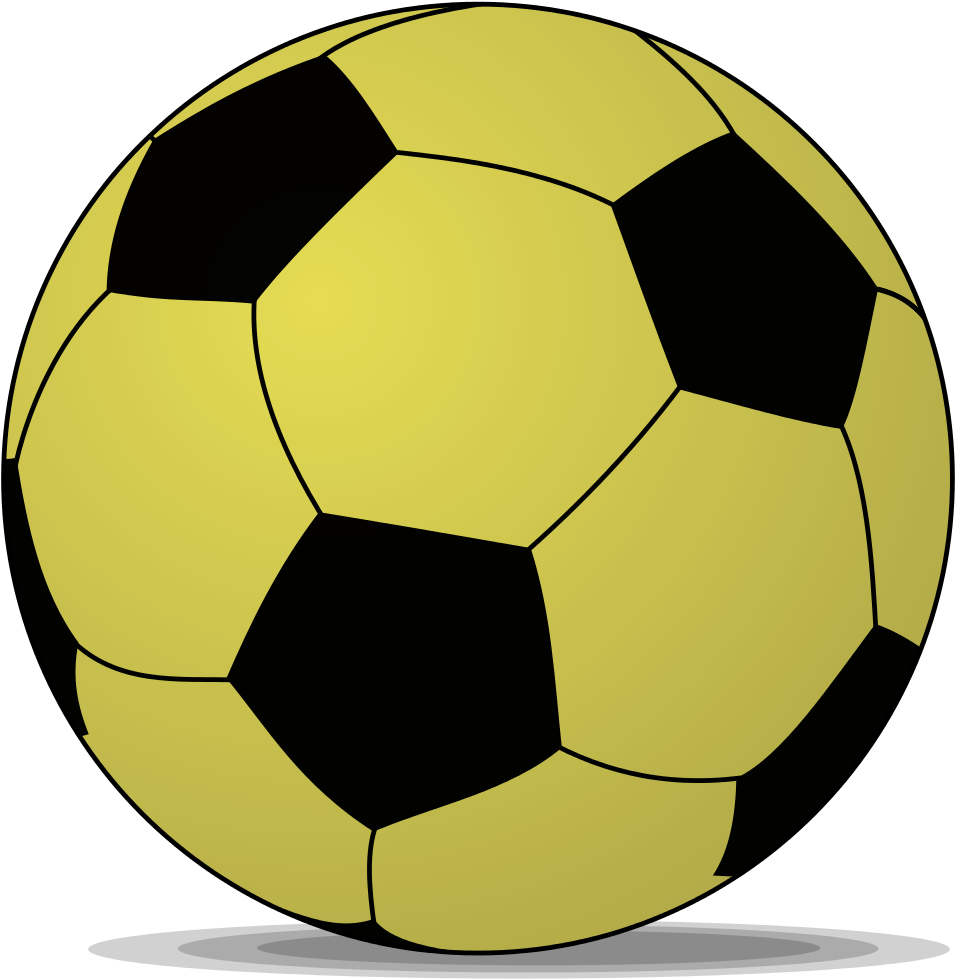Soccerball Shade Gold - Soccer Ball (1000x1000)