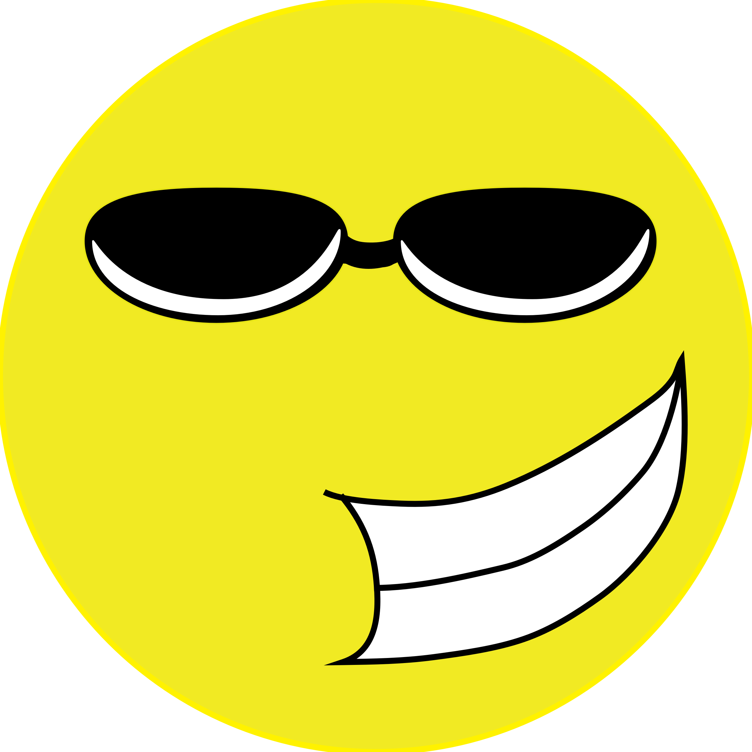 Big Image - Smiling Emoji Clipart (2400x2400)