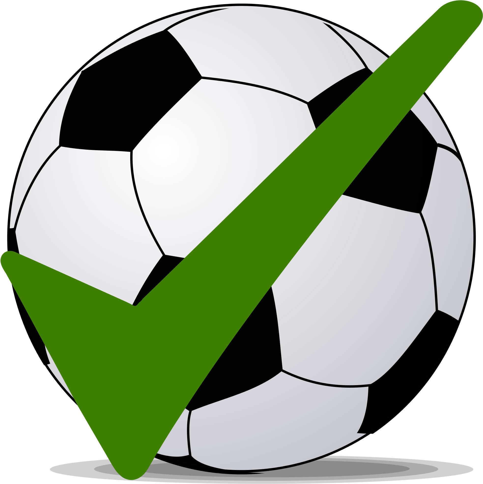 Cartoon Soccer Ball 11, Buy Clip Art - Soccer Ball (2000x2000)