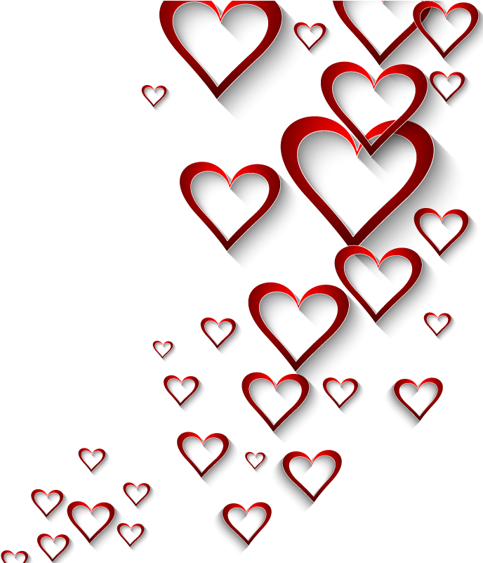 Valentines Day Heart Wallpaper - Hearts Background Png (800x800)