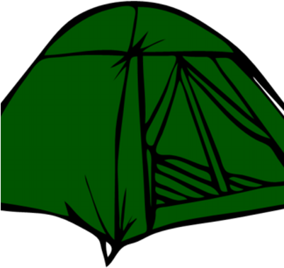 Tent City - Tent Black And White (400x400)